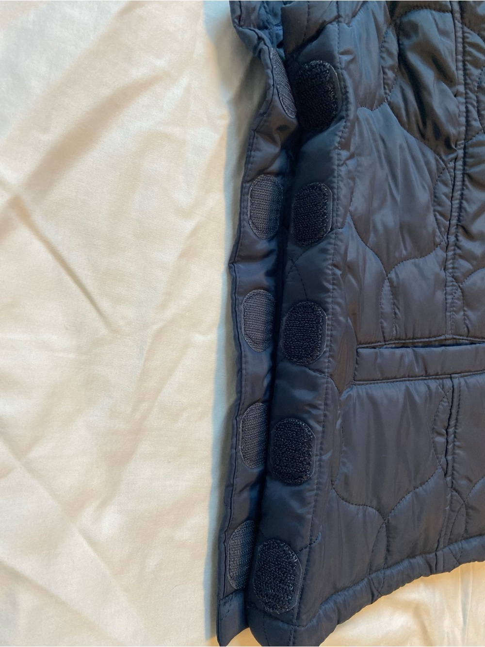 a new day Navy Quilted Circle-Pattern Puffer Jacket - Picture 11 of 14